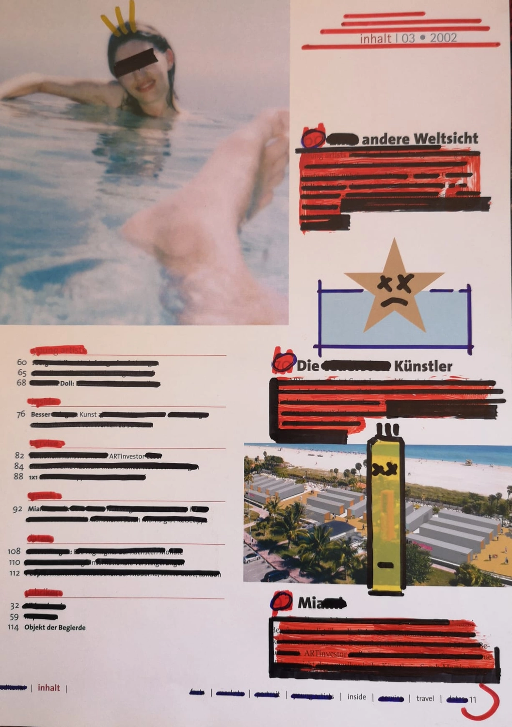 Artloch Prod. - art - Die Collage scheint Teil einer Plakatserie zu sein.
