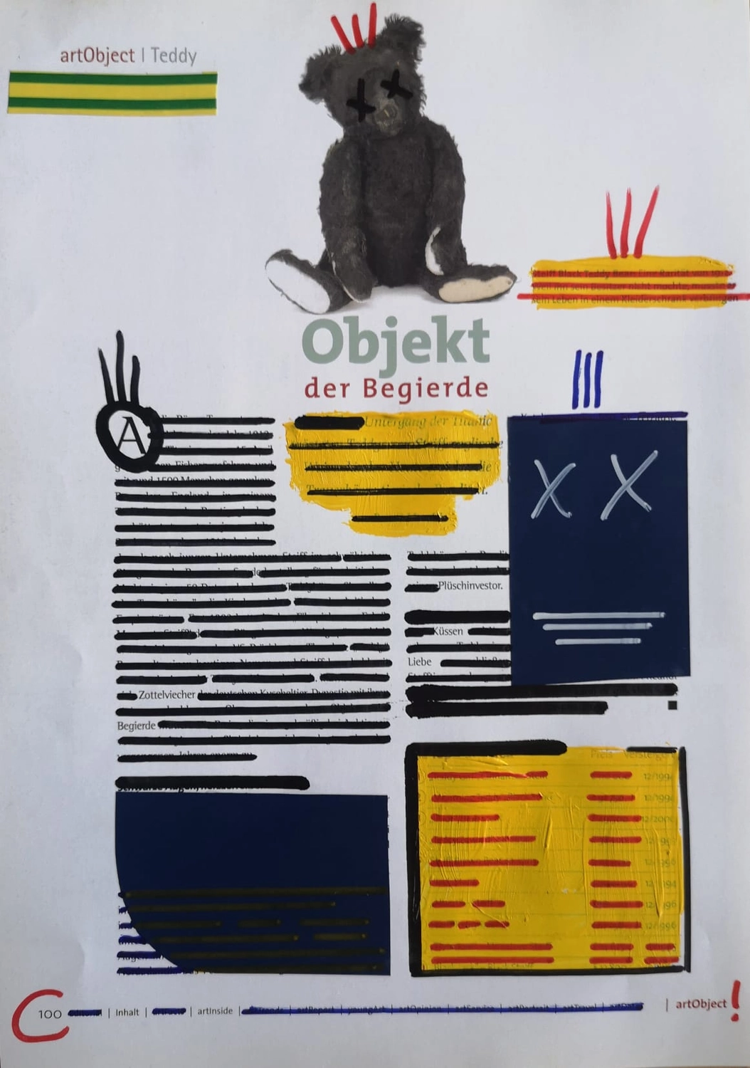 Artloch Prod. - art - Die Collage scheint Teil einer Plakatserie zu sein.