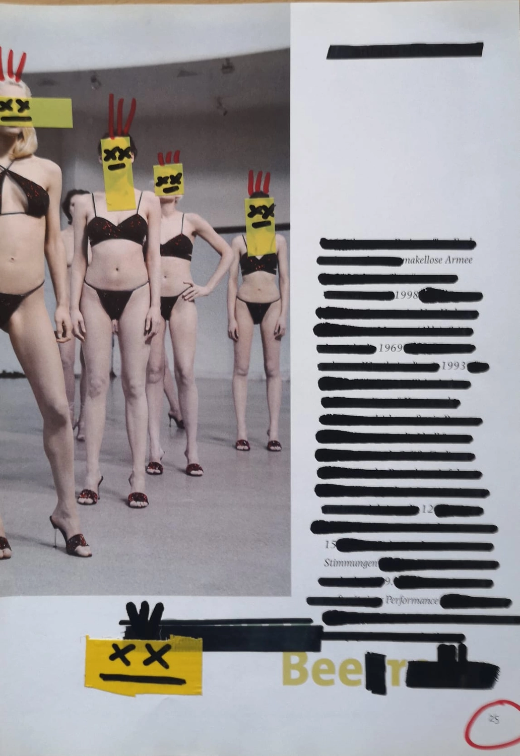 Artloch Prod. - art - Die Collage scheint Teil einer Plakatserie zu sein.