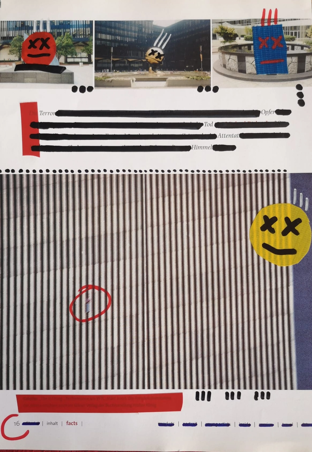 Artloch Prod. - art - Die Collage scheint Teil einer Plakatserie zu sein.