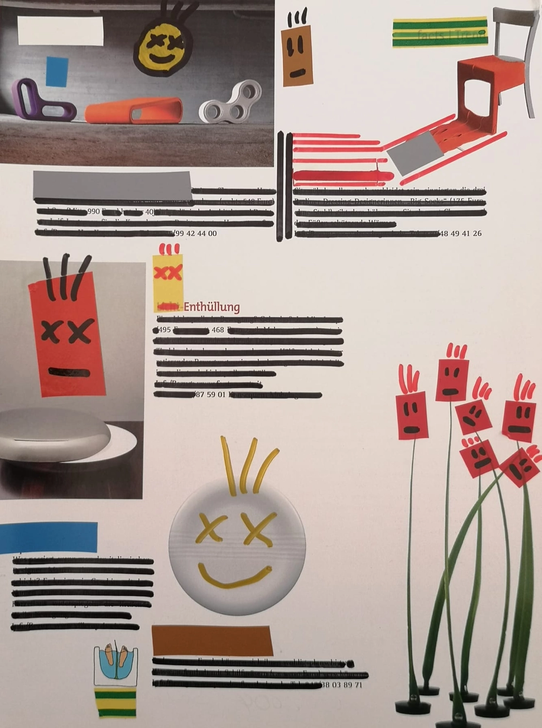 Artloch Prod. - art - Die Collage scheint Teil einer Plakatserie zu sein.