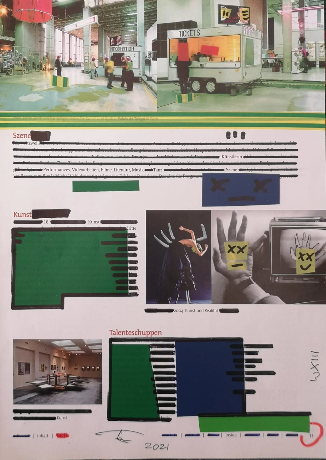 Artloch Prod. - art - Die Collage scheint Teil einer Plakatserie zu sein.
