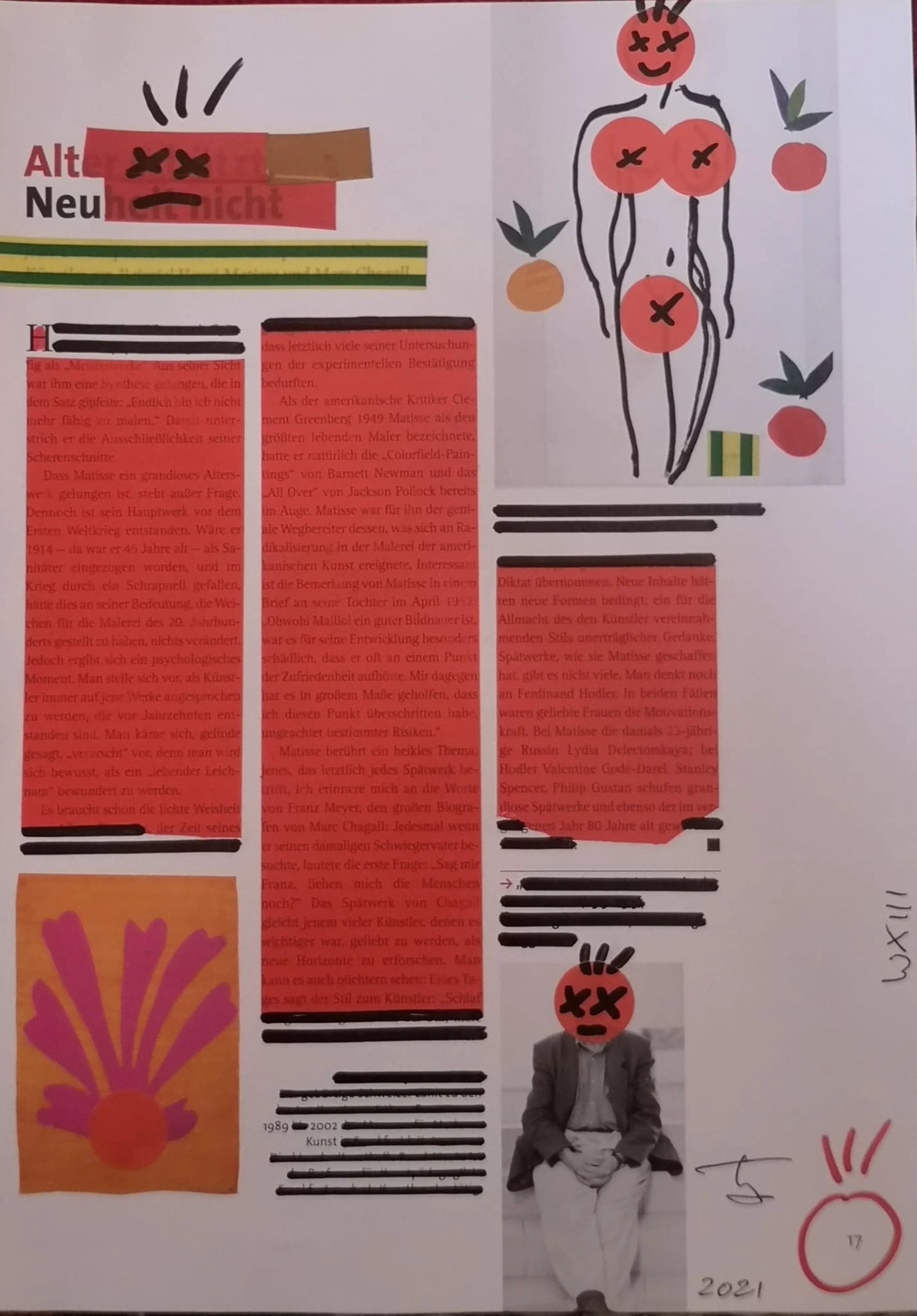 Artloch Prod. - art - Die Collage scheint Teil einer Plakatserie zu sein.