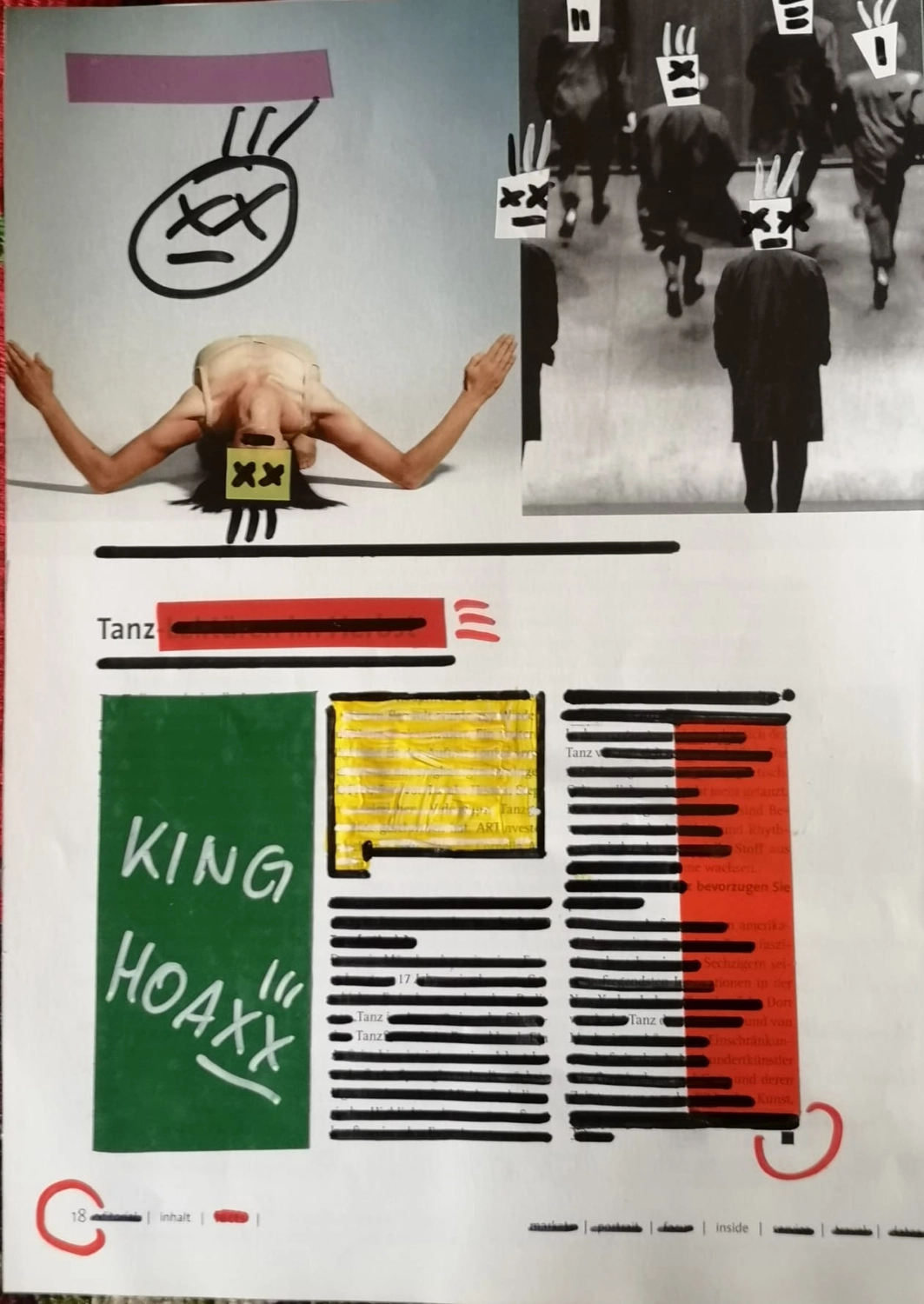 Artloch Prod. - art - Die Collage scheint Teil einer Plakatserie zu sein.