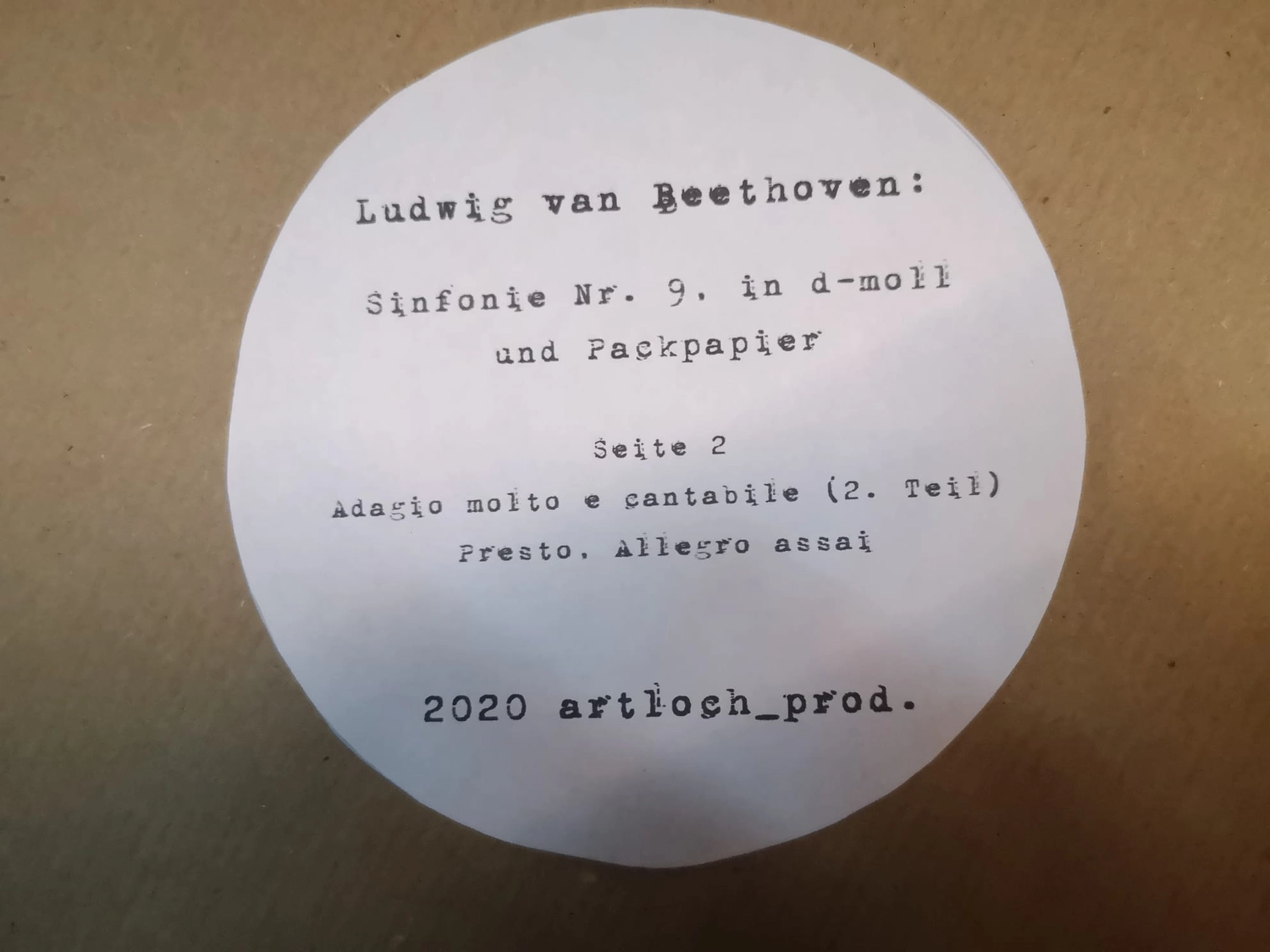 Artloch Prod. - Kunst